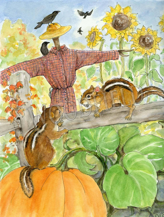 #322 - Scarecrow Notecard