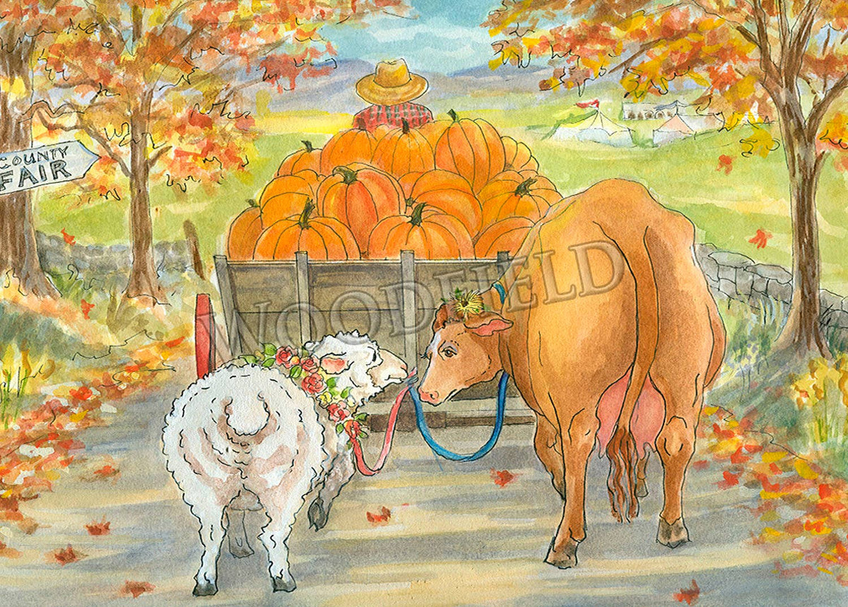 #313 - Going to the Fair Notecard