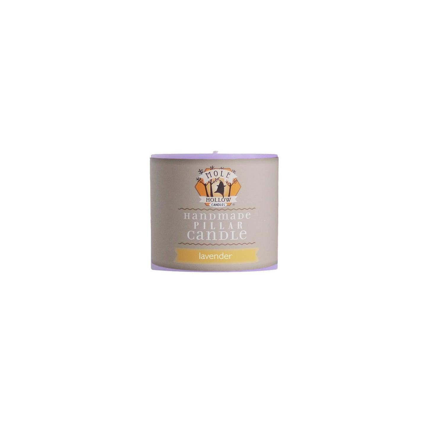 Lavender Scented Pillar Candles - 3x3", 3x6", 3x9" Sizes