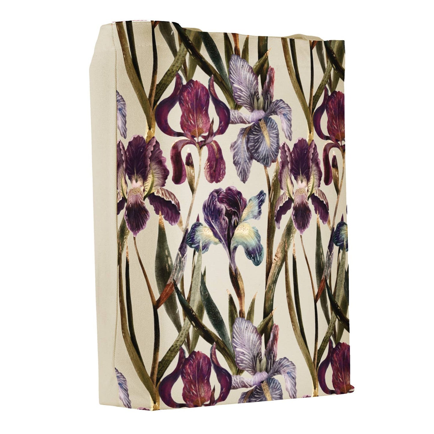 Canvas Shopper Bag - Irises