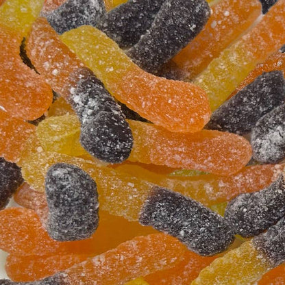 Halloween Candy Sugar Stacks - Halloween Gummy Worms