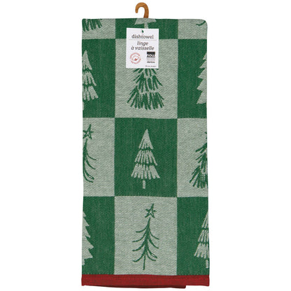Christmas Tree Jacquard Dishtowel