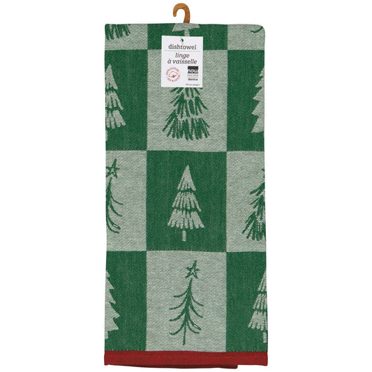 Christmas Tree Jacquard Dishtowel