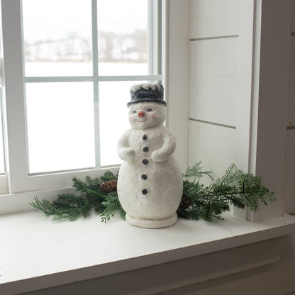 12" RED NOSE SNOWMAN