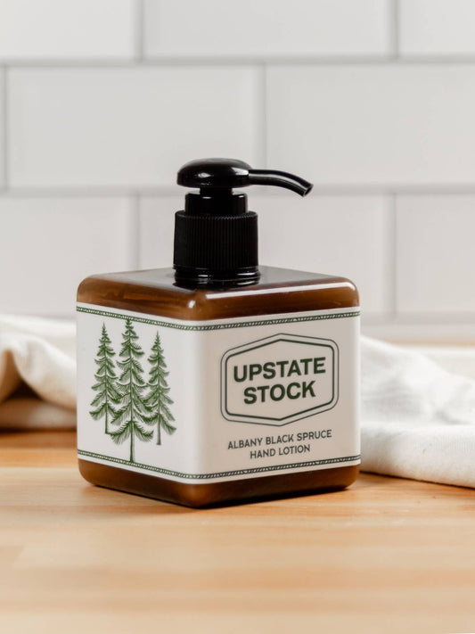 Albany Black Spruce - Hand & Body Shea Lotion - Upstate Stock