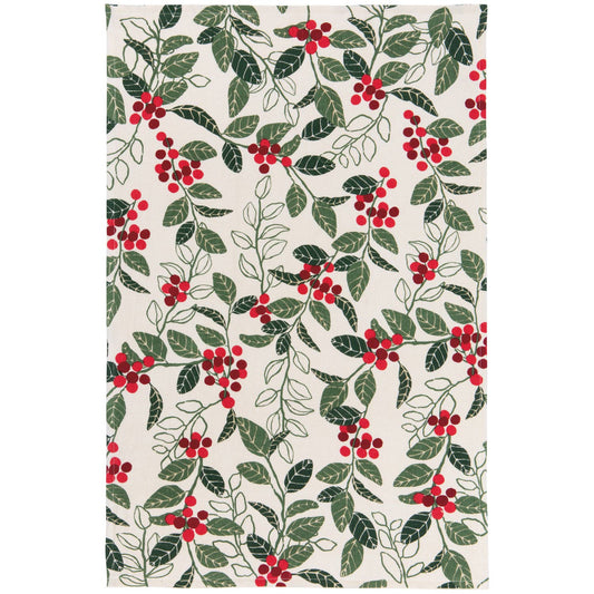 Merry Berry Christmas Terry Dishtowel