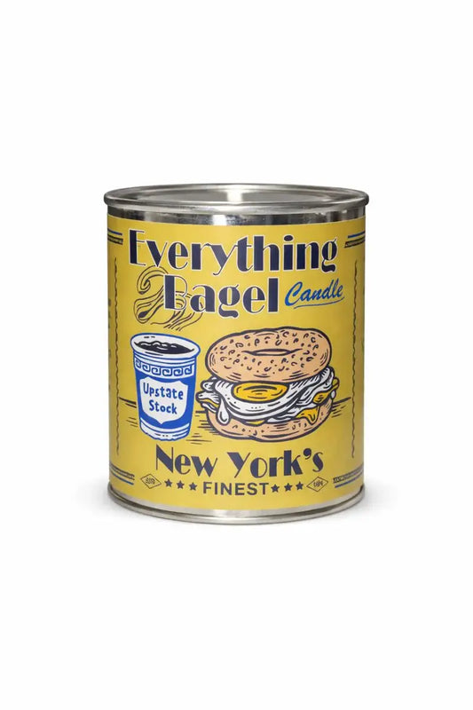 Everything Bagel Coconut Wax Candle in USA Made Paint Can - Upstate Stock