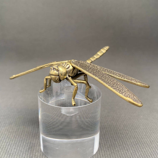 Brass Dragonfly Crafts Decoration Desktop Ornaments