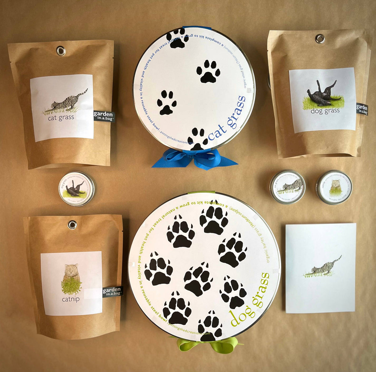 Garden Sprinkles Cat Grass | Organic Fall & Holiday Treat