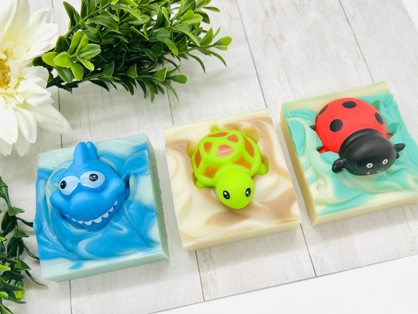 Ladybug Handmade Novelty Soap Bar