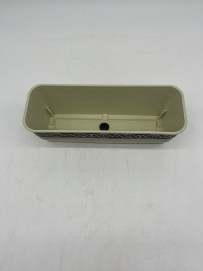 Corinthian Rectangular Plastic Planter